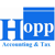 Hopp Accounting & Tax Service Logotype