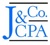 J & Co CPA Logotype