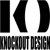 Knockout Design Logotype