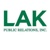 LAK Public Relations, Inc. Logotype