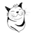 Laughing Cat Creative Logotype