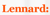 Lennard Commercial Realty, Brokerage Logotype