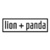 Lion + Panda Logotype
