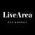 LiveArea, The PFS Agency Logotype