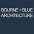 Bourne +  Blue Architecture Logotype