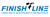 Finish Line  Product development  Services Logotype