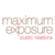 Maximum Exposure PR Logotype