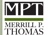 Merrill P Thomas Co. Logotype