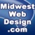 Midwest Web Design Inc. Logotype