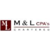 M&L CPA's Chartered Logotype