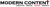 Modern Content Logotype