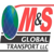 M & S Logistics Logotype
