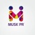 MUSK Public Relations Logotype