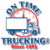 On Time Trucking Logotype