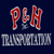 P&H Transportation Logotype