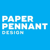 Paper Pennant Design Logotype