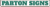 Parton Signs Logotype