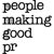 People Making Good Public Relations Logotype