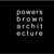 Powers Brown Architecture Logotype