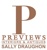 Previews Interiors & Antiques Logotype