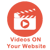 Videos On Your Website Logotype