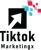 TikTok Marketingx Logotype