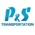 P&S Transportation Logotype