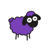 Purple Sheep Marketing Logotype