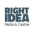 Right Idea Media & Creative Logotype