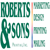 Roberts & Sons Printing, Inc. Logotype