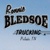 Ronnie Bledsoe Trucking Inc. Logotype