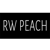 R W Peach Logotype