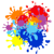 Splattered Paint Marketing Logotype