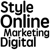 Style Online Marketing Digital Logotype