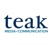 Teak Media + Communication Logotype