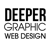 THE DEEPER GRAPHIC WEB DESIGN Logotype
