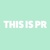 THIS IS PR Logotype