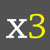 Times 3 Logotype