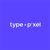 Type and Pixel Logotype