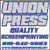 Union Press Screen Printing Logotype
