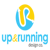 Up & Running Website Design Logotype