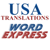 USA TRANSLATIONS Logotype