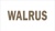 Walrus Logotype