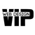 Web Design Vip Logotype