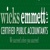 Wicks Emmett Logotype