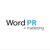Word PR + Marketing Logotype