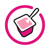 Yogur de fresa Logotype